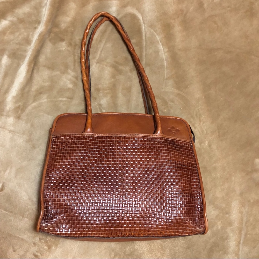 Patricia Nash woven leather bag